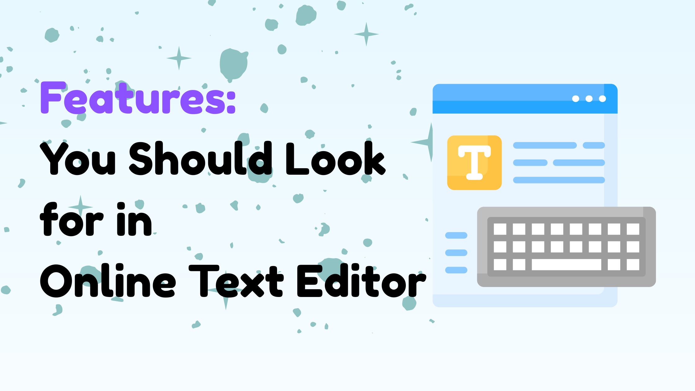 Online Text Editor
